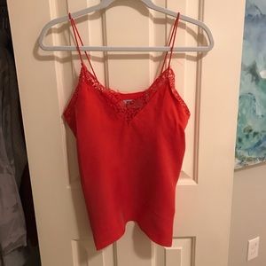OneTeaspoon Red Cami Tank